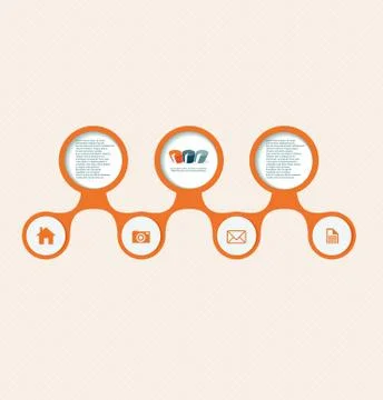 Infographics Illustrazione stock