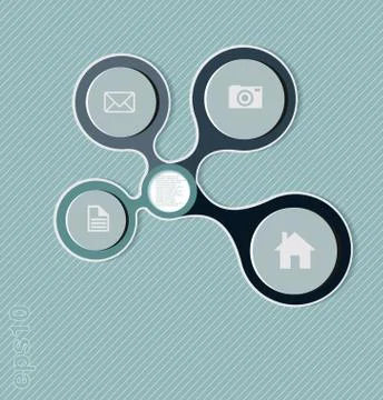 Infographics Illustrazione stock