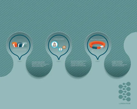 Infographics Illustrazione stock