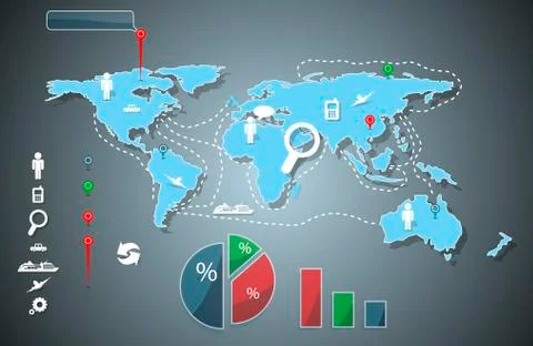 Infographics Stock Illustration