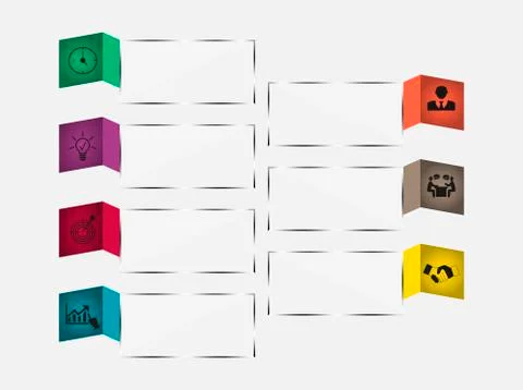 Infographics Illustrazione stock