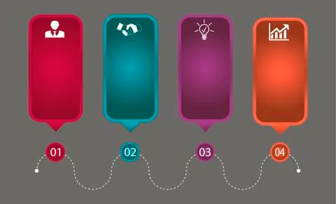 Infographics Illustrazione stock