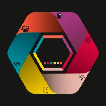 Infographics Illustrazione stock