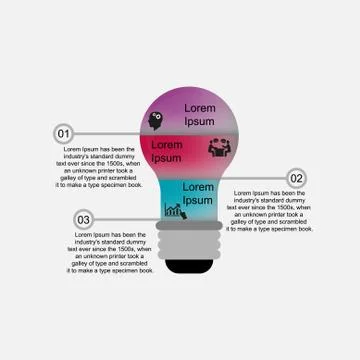 Infographics Illustrazione stock