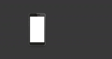 Infographics mobile phone Stock Footage 101206798