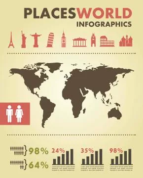 Infographics set with different elements . vector illustration 스톡 일러스트