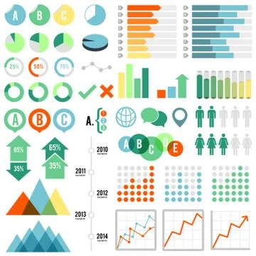 Infographics Set Stock Illustration