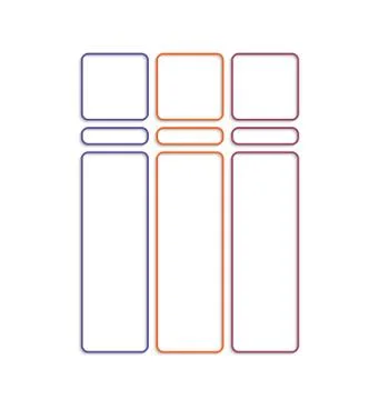 Infographics template with 3 options Stock Illustration