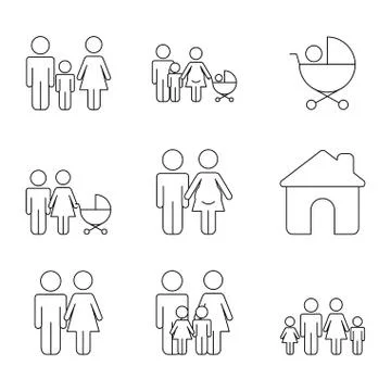 Infographics template icons 스톡 일러스트