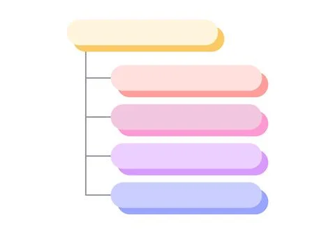 Infographics template for presentation. Vector illustration. Illustrazione stock