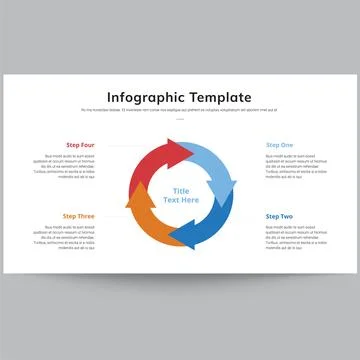 Infographics Template Slides Design Stock Illustration