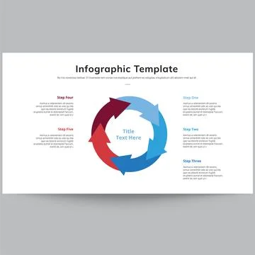 Infographics Template Slides Designs Stockillustratie