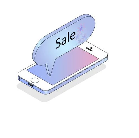 Infographics on the topic of online shopping. Vector Stock Illustration
