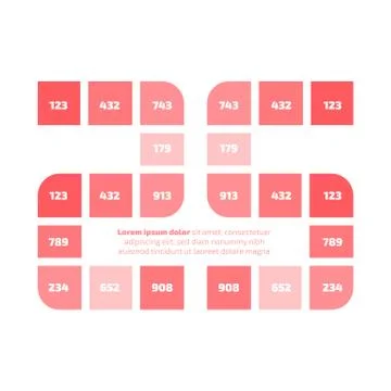 Inforgaphic vector chart Stock Illustration