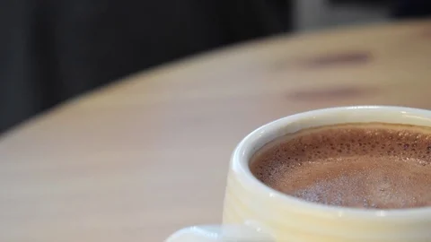 Informal Meeting in Cafe Stock Footage 71660271