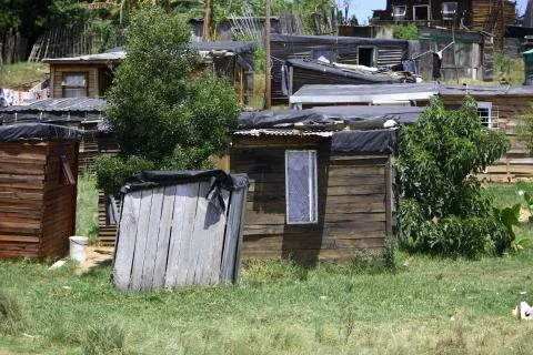 Informal Settlement 写真素材