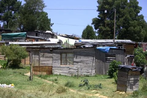 Informal Settlement 写真素材