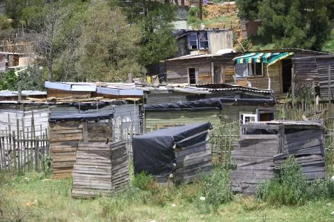 Informal Settlement 写真素材
