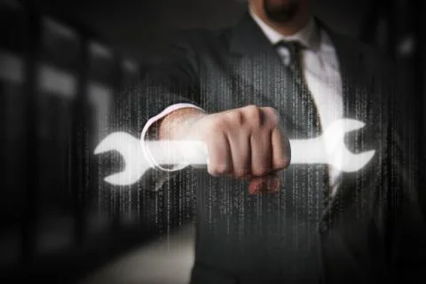 Informatic solutions Stock Illustration