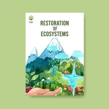 Information about World Environment Day.Save Earth Planet World Concept with  Stock Illustration