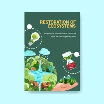 Information about World Environment Day.Save Earth Planet World Concept with  Stock Illustration