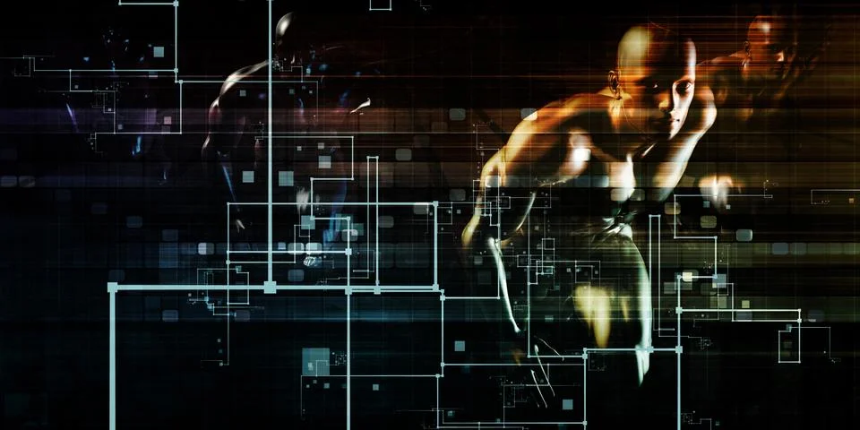 Information Analysis Stock Illustration