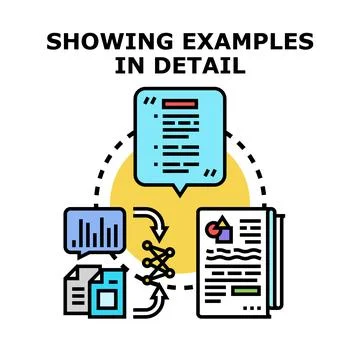 Information analysis process, research, and data processing Stockillustratie