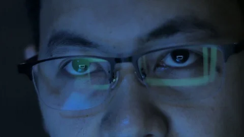 Information analytic or internet marketing or coder developer concept Stock Footage 119046130