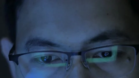 Information analytic or internet marketing or coder developer concept Stock Footage 141592876