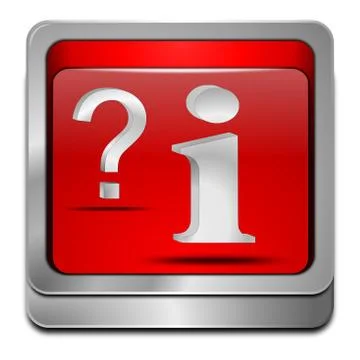 Information and question button Stock Illustration