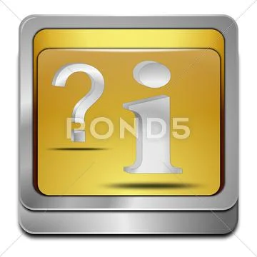 Information and question button: Royalty Free #52940130