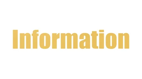 Information Animated Wordcloud On White Background Video stock 107247494