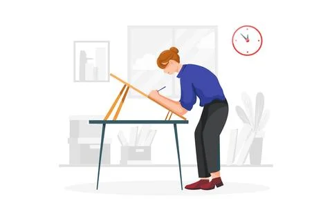 Information architect Stock Illustration