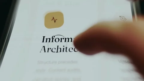 Information Architecture explanation of term Stock Footage 334940365