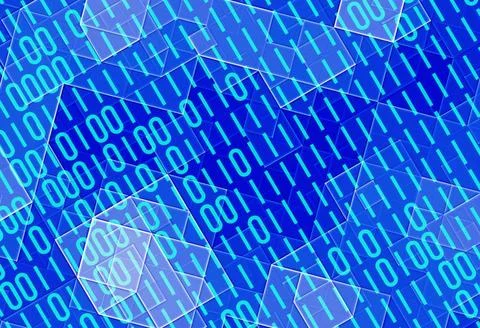 Information binary code. Abstract background information binary code techn... Stock Photos