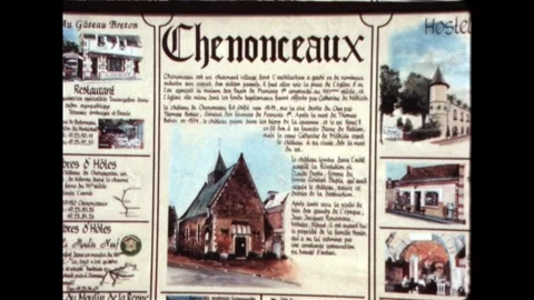 Information Board: Dining and Accommodation Options Stock Footage 274220597