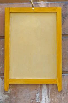 Information board wall Stock Photos
