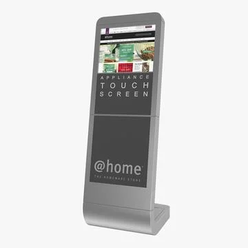 Information Broswer Kiosk Touch Screen 3D Model