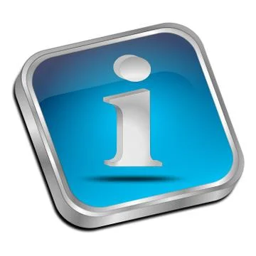 Information Button Stock Illustration