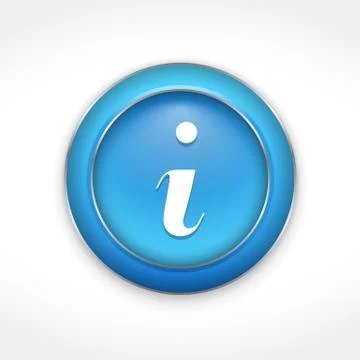 Information Button Stock Illustration