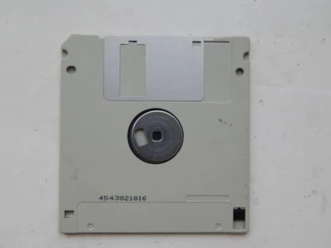 Information carriers for computer technology disks and floppy disks Stock Photos