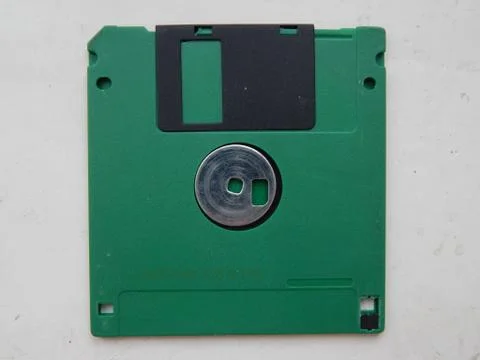 Information carriers for computer technology disks and floppy disks Stock Photos