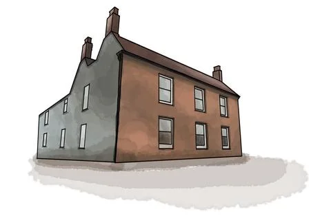 INFORMATION CENTRE RENDER Stock Illustration