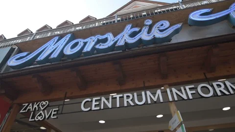 Information Centre in Zakopane Video stock 94448864