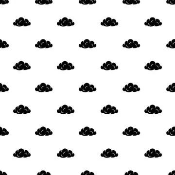 Information cloud pattern vector seamless Stock Illustration