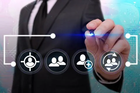 Information Computerization With Infographic Elements And Flat Icons. Latest 库存照片