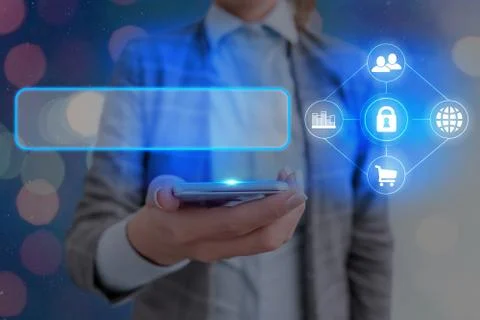 Information Computerization With Infographic Elements And Flat Icons. Latest 库存照片