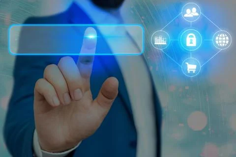 Information Computerization With Infographic Elements And Flat Icons. Latest 库存照片