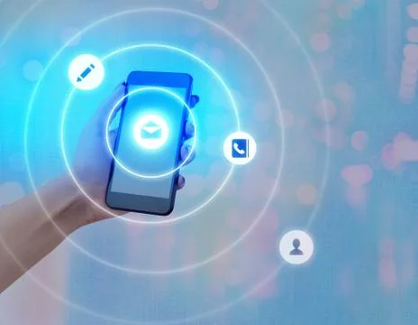 Information Computerization With Infographic Elements And Flat Icons. Latest 스톡 사진
