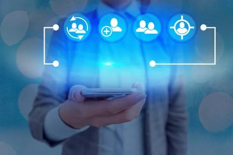 Information Computerization With Infographic Elements And Flat Icons. Latest 库存照片